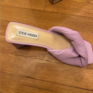 Steve Madden Lilac Knotted Heels